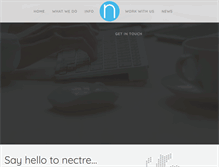 Tablet Screenshot of nectregroup.com